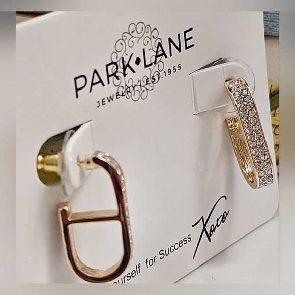 PARK LANE SPARKLE BOX MERIGOLD EARRINGS - Picture 4 of 11